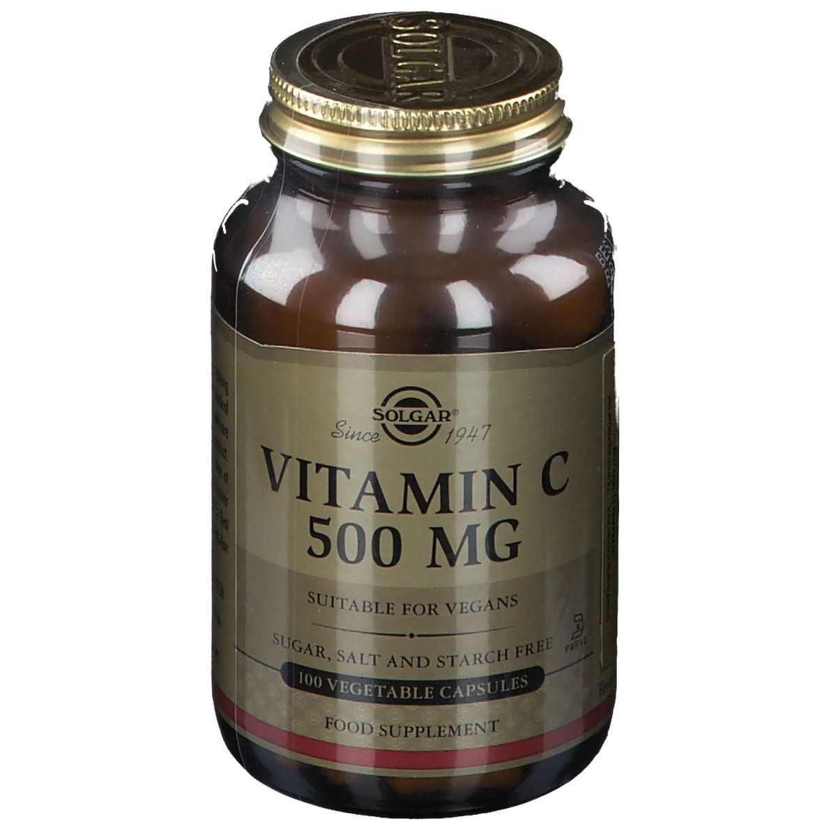 SOLGAR® Vitamin C 500Mg 100 pz Capsule