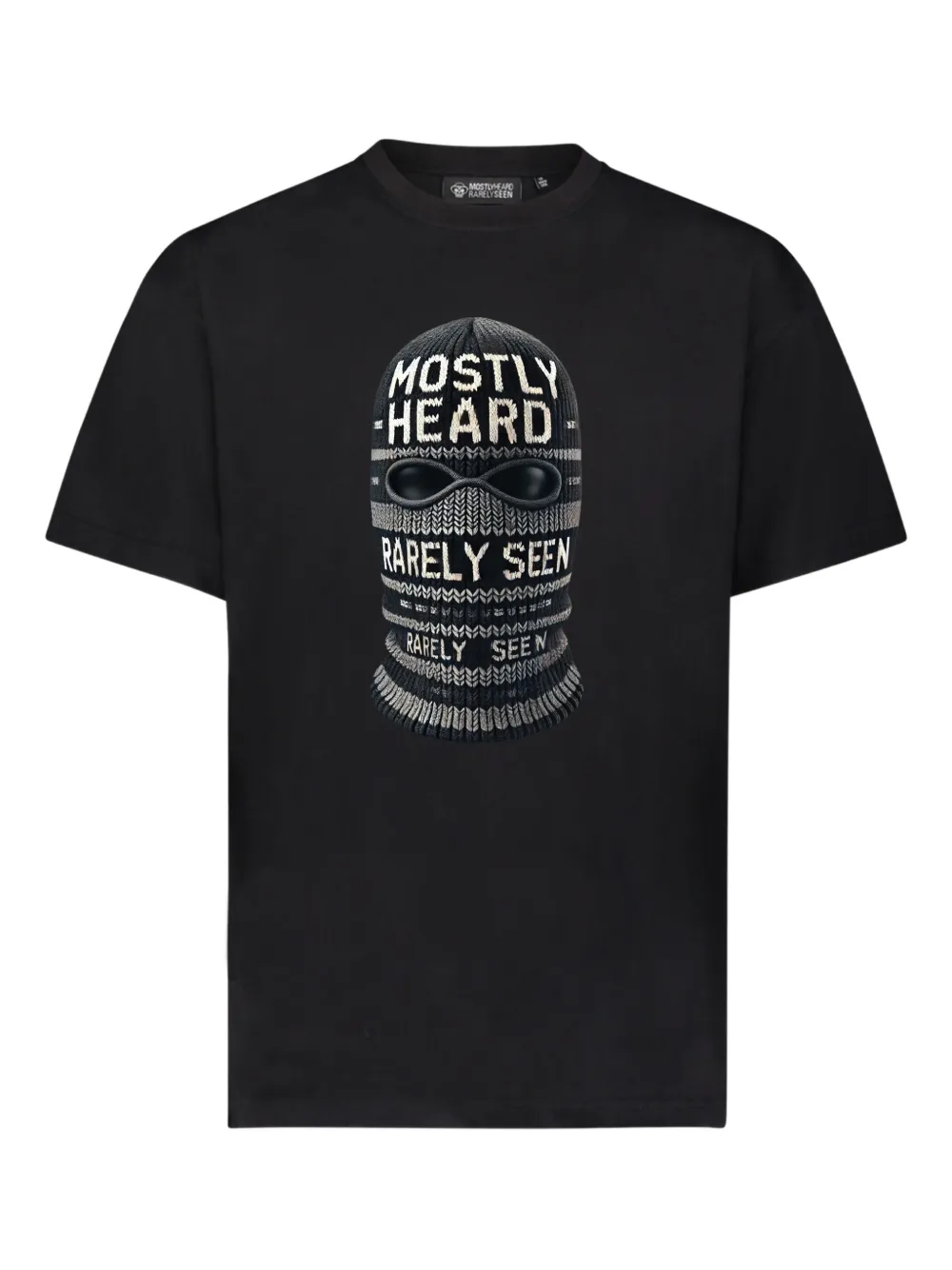 Mostly Heard Rarely Seen T-shirt Ski Mask - Nero