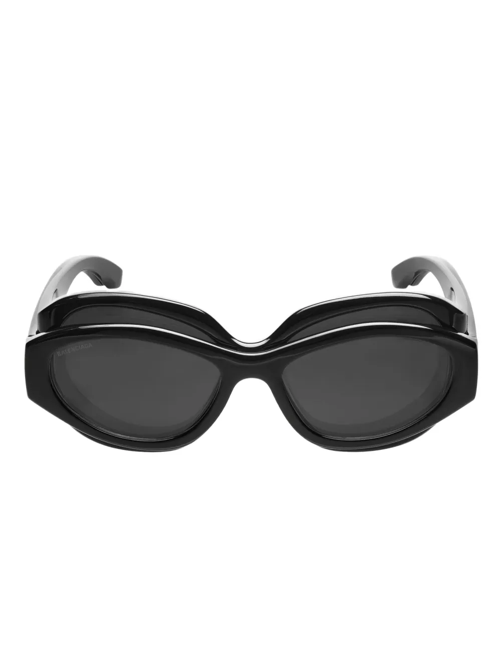 Balenciaga Superbusy round-frame sunglasses - Nero