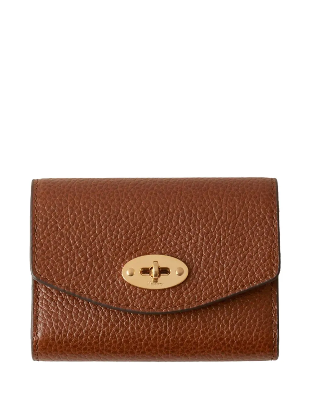 Mulberry Darley Concertina leather wallet - Marrone