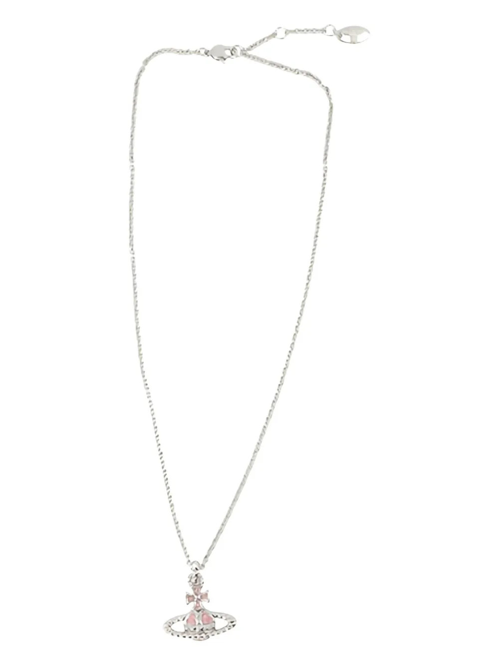 Vivienne Westwood Mayfair crystal-embellished Orb necklace - Argento