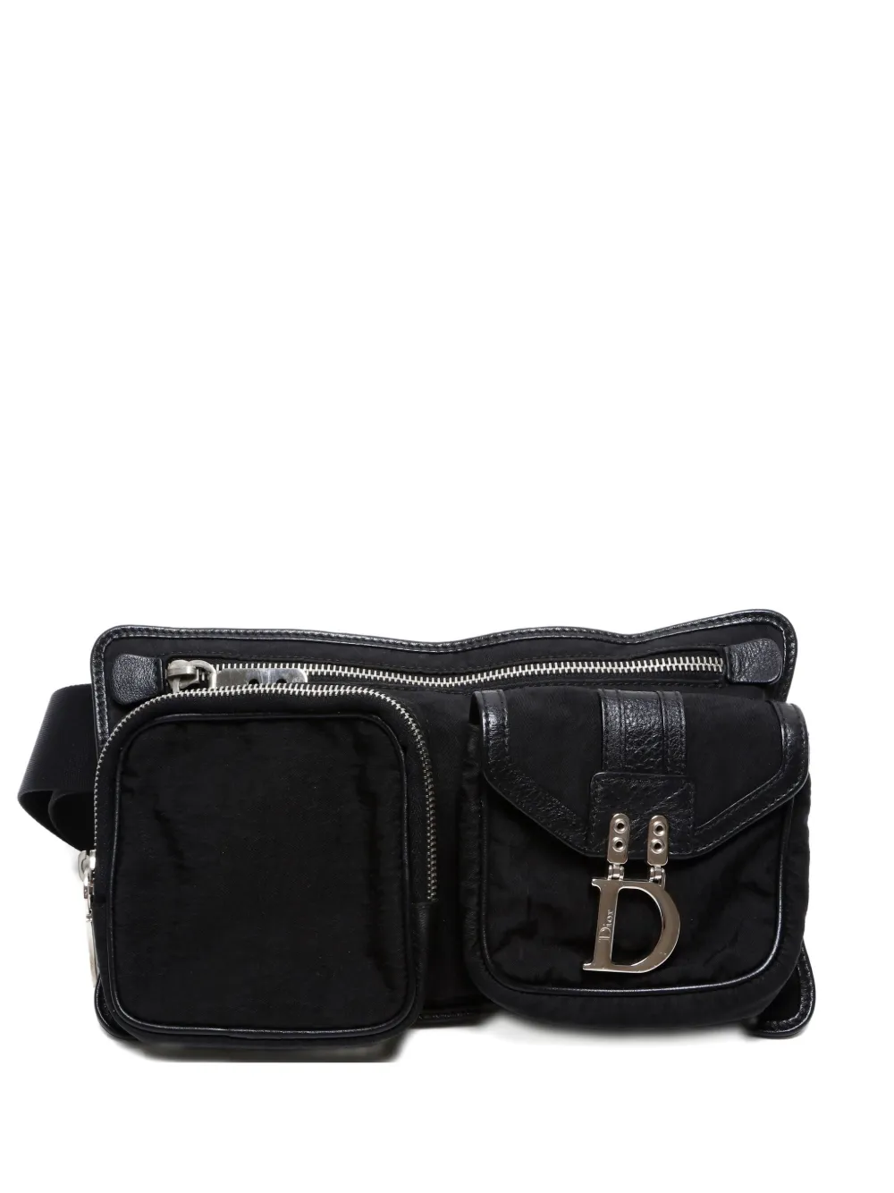Christian Dior Pre-Owned 2000-2010 D-charm belt bag - Nero