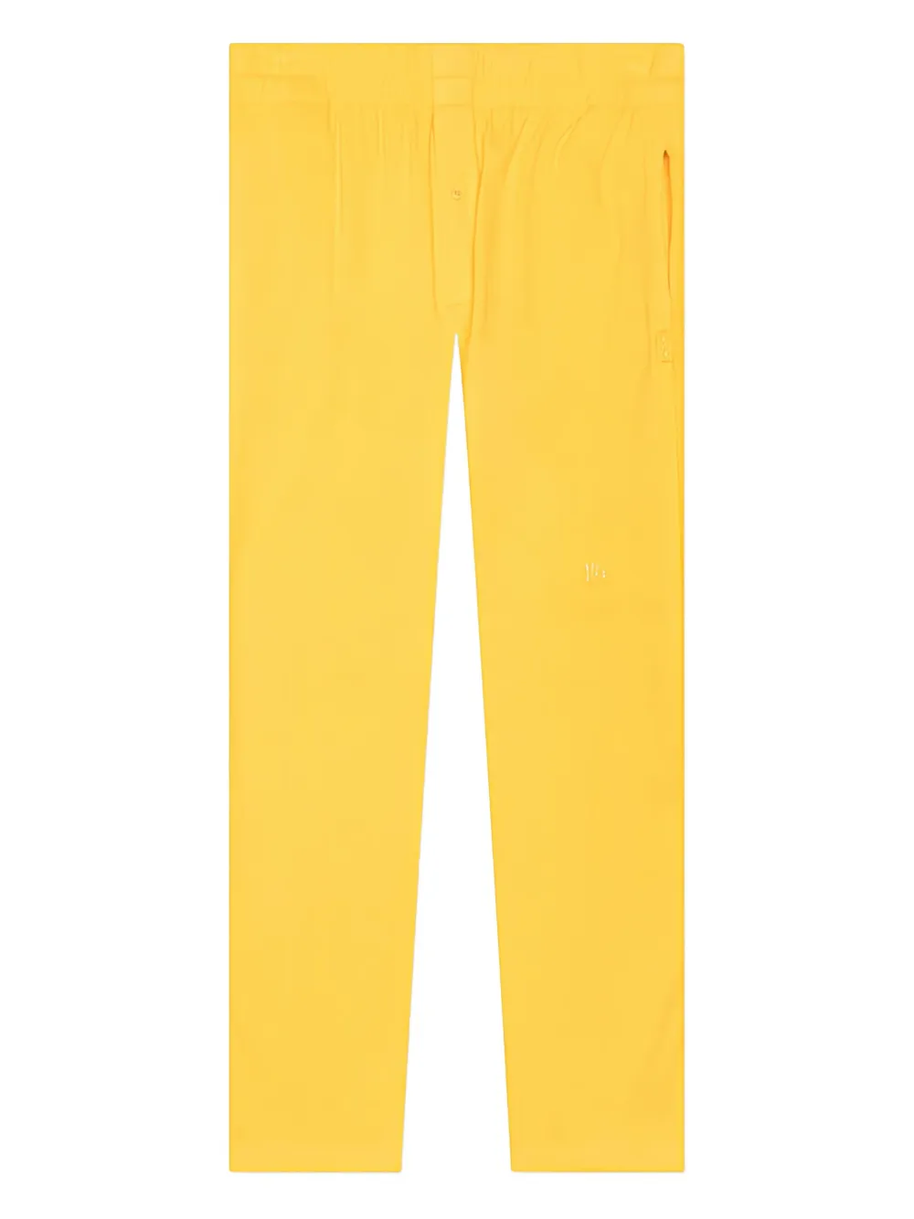 Advisory Board Crystals Sphene logo-patch track pants - Giallo