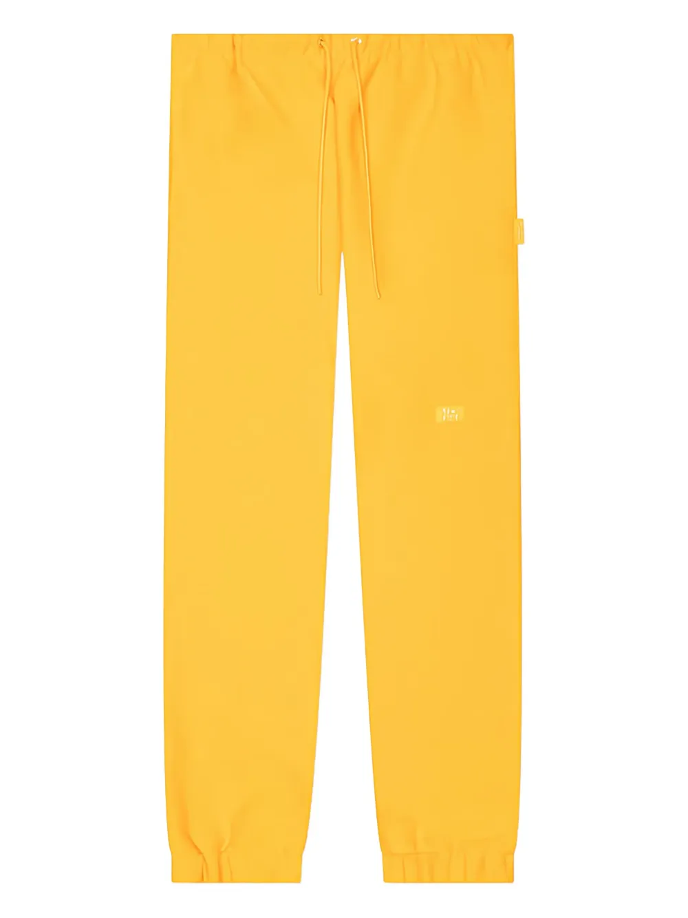 Advisory Board Crystals Sphene embroidered-number track pants - Giallo