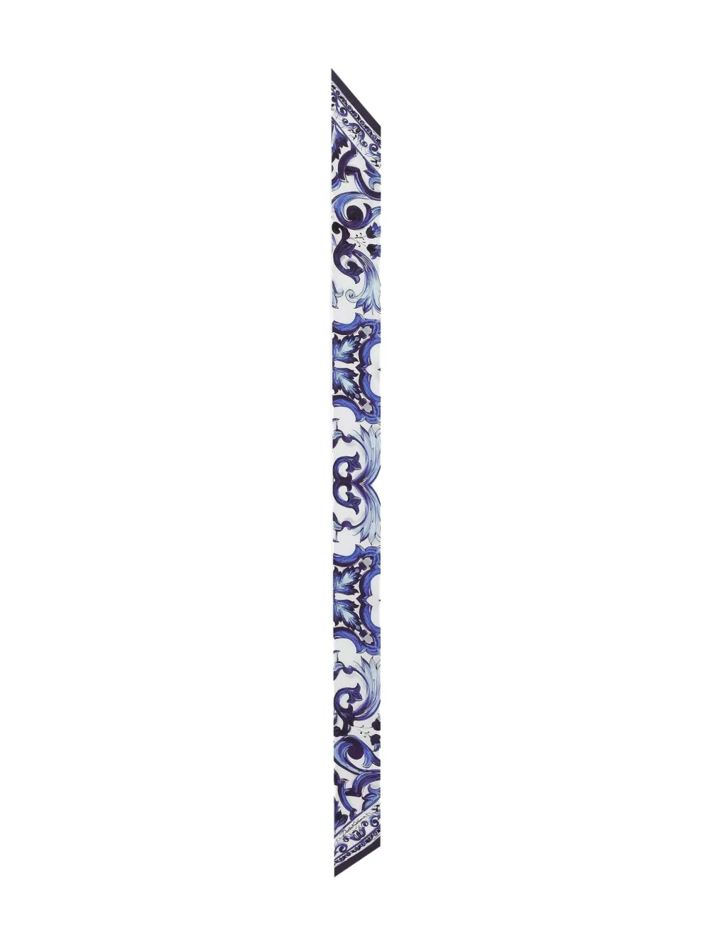Dolce & Gabbana Majolica-print scarf - Bianco