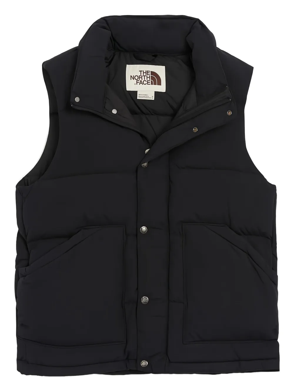The North Face M66 snap-fastening padded gilet - Nero