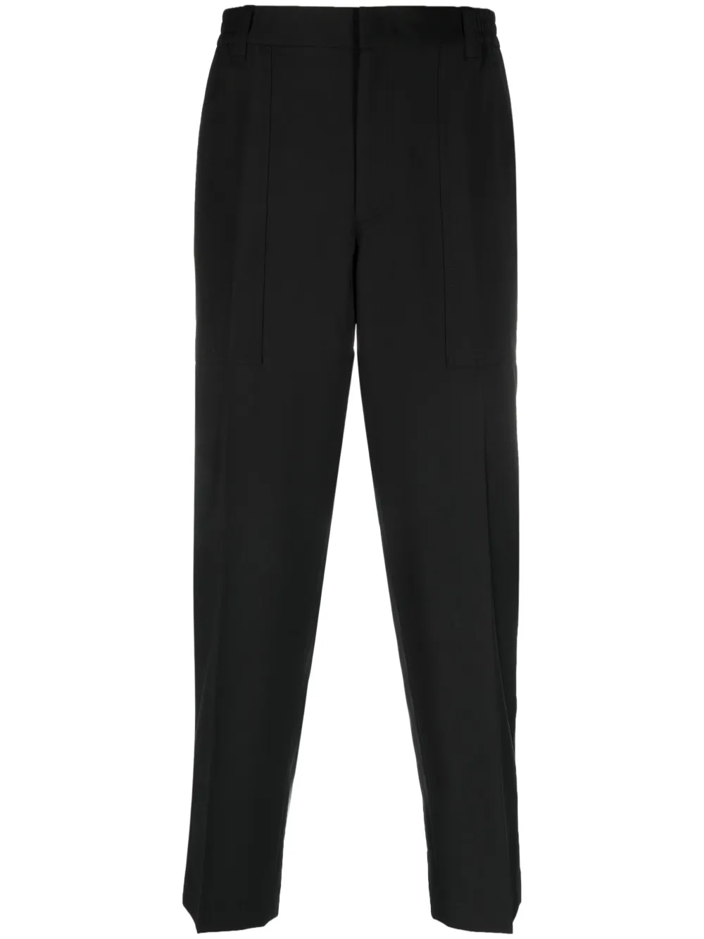 Helmut Lang Pantaloni dritti a vita media - Nero