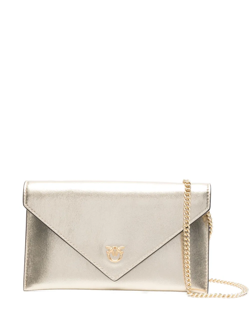 PINKO envelope flap chain mini bag - Oro