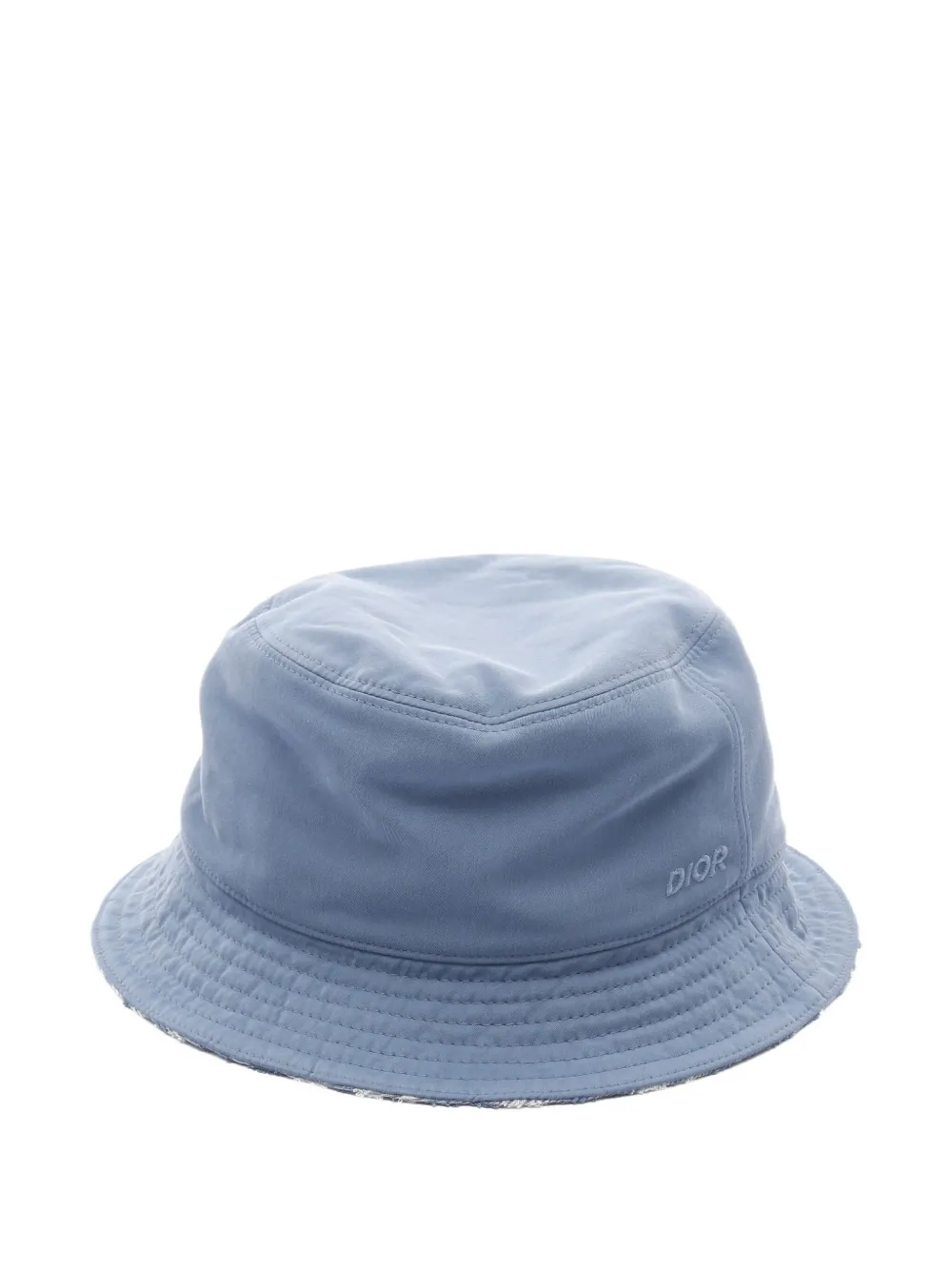Christian Dior Pre-Owned 2020s DIOR AND PARLEY reversible bucket hat - Blu