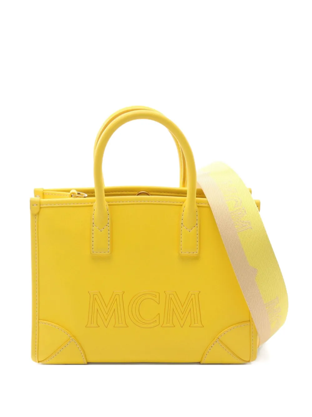 MCM Pre-Owned 2010s Munich tote bag - Giallo