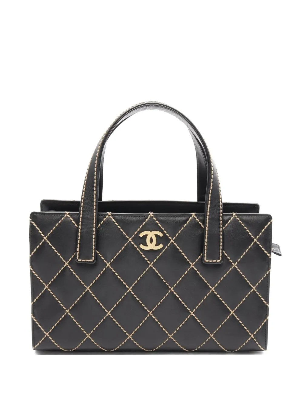 CHANEL Pre-Owned 2004-2005 Wild Stitch handbag - Nero