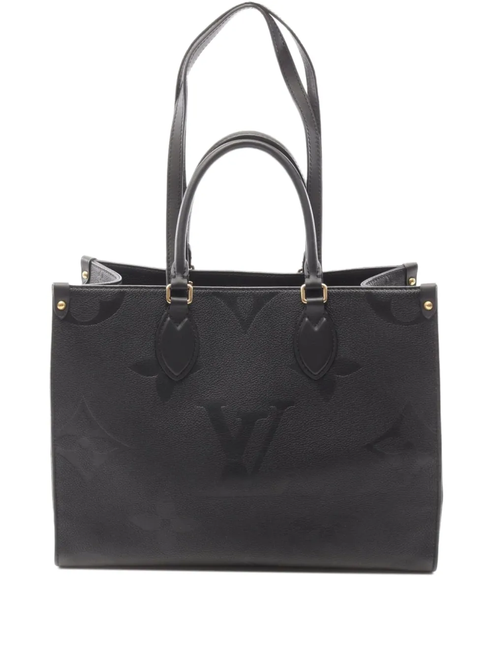 Louis Vuitton Pre-Owned Borsa a mano On-The-Go MM 2021 - Nero