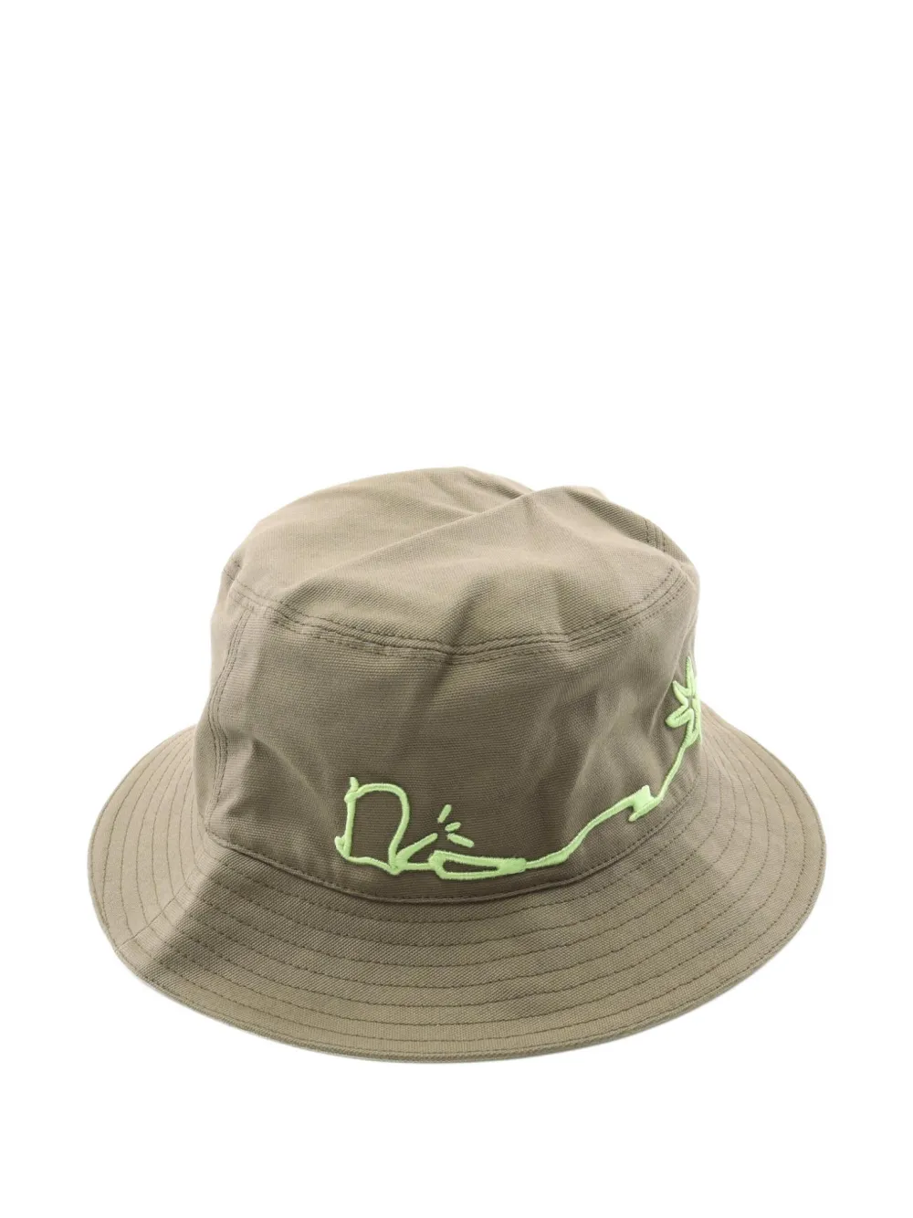 Christian Dior Pre-Owned x Travis Scott 2010 Cactus Jack bucket hat - Grigio