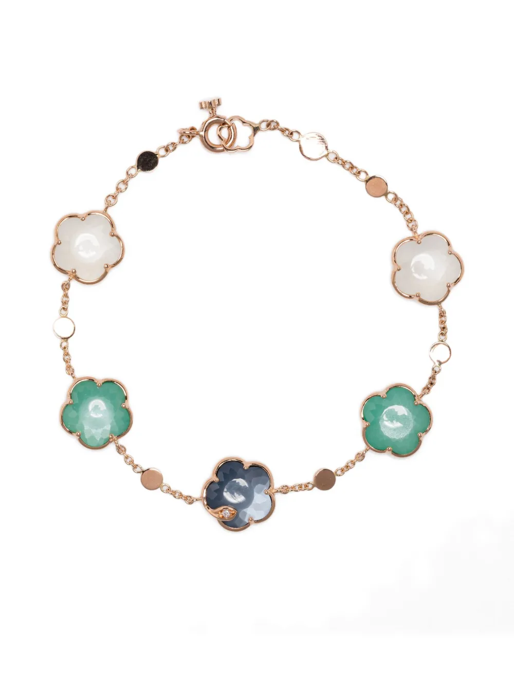 Pasquale Bruni 18K rose gold Petit Joli diamond bracelet - Rosa