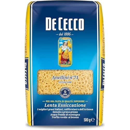 De Cecco Pasta 500 Anellini