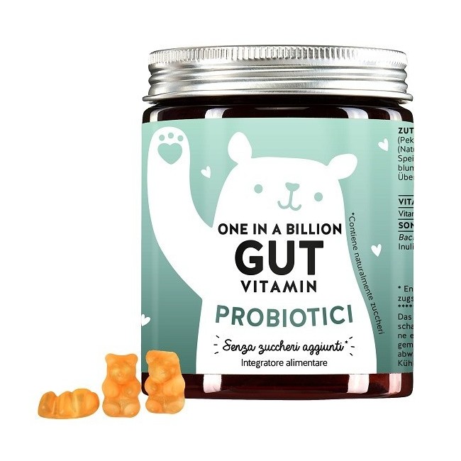Bears With Benefits - Bears With Benefits One In A Billion Gut Vitamin Probiotic 45 Caramelle Gommose