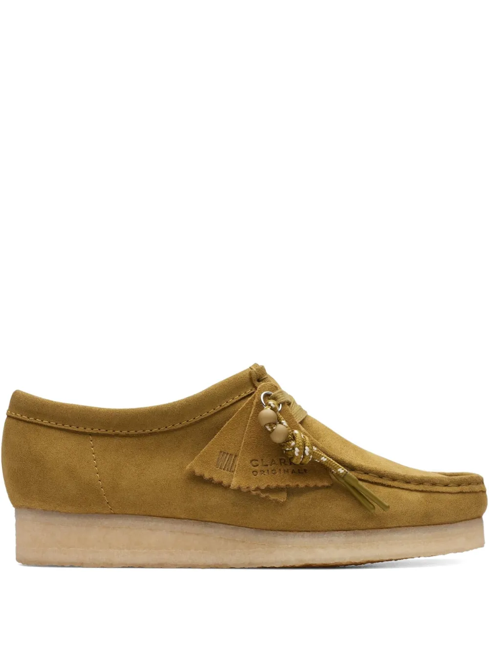 Clarks Originals Wallabee "Mid Green" derby shoes - Verde