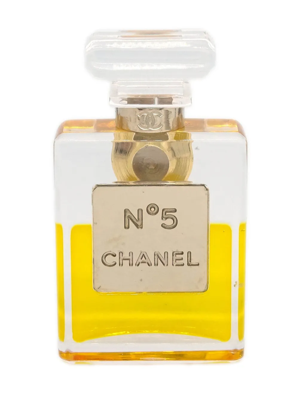 CHANEL Pre-Owned Spilla Perfume Bottle 2006 - Giallo