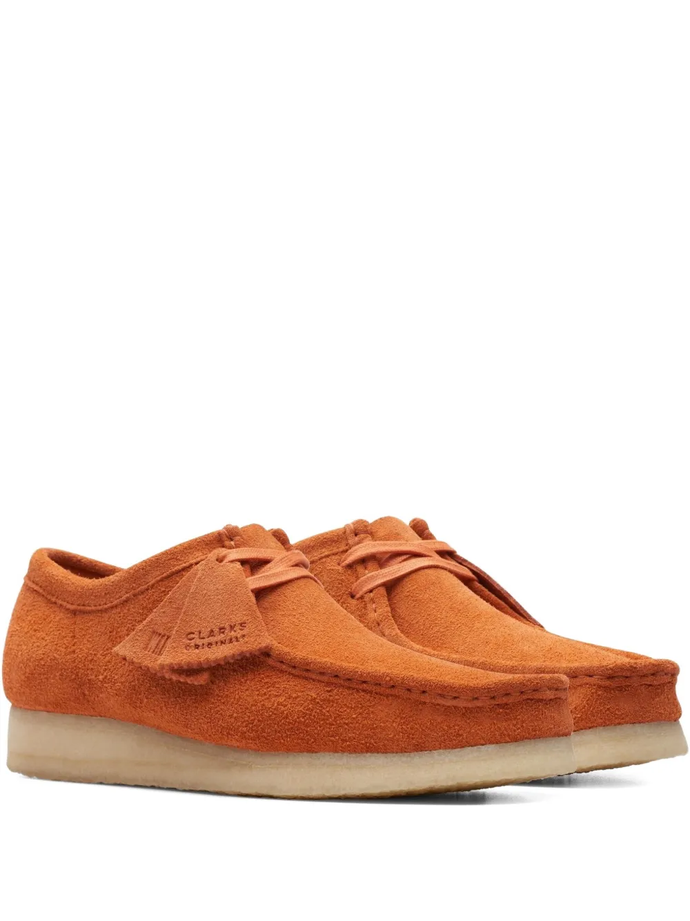 Clarks Originals Wallabee "Burnt Orange" loafers - Arancione