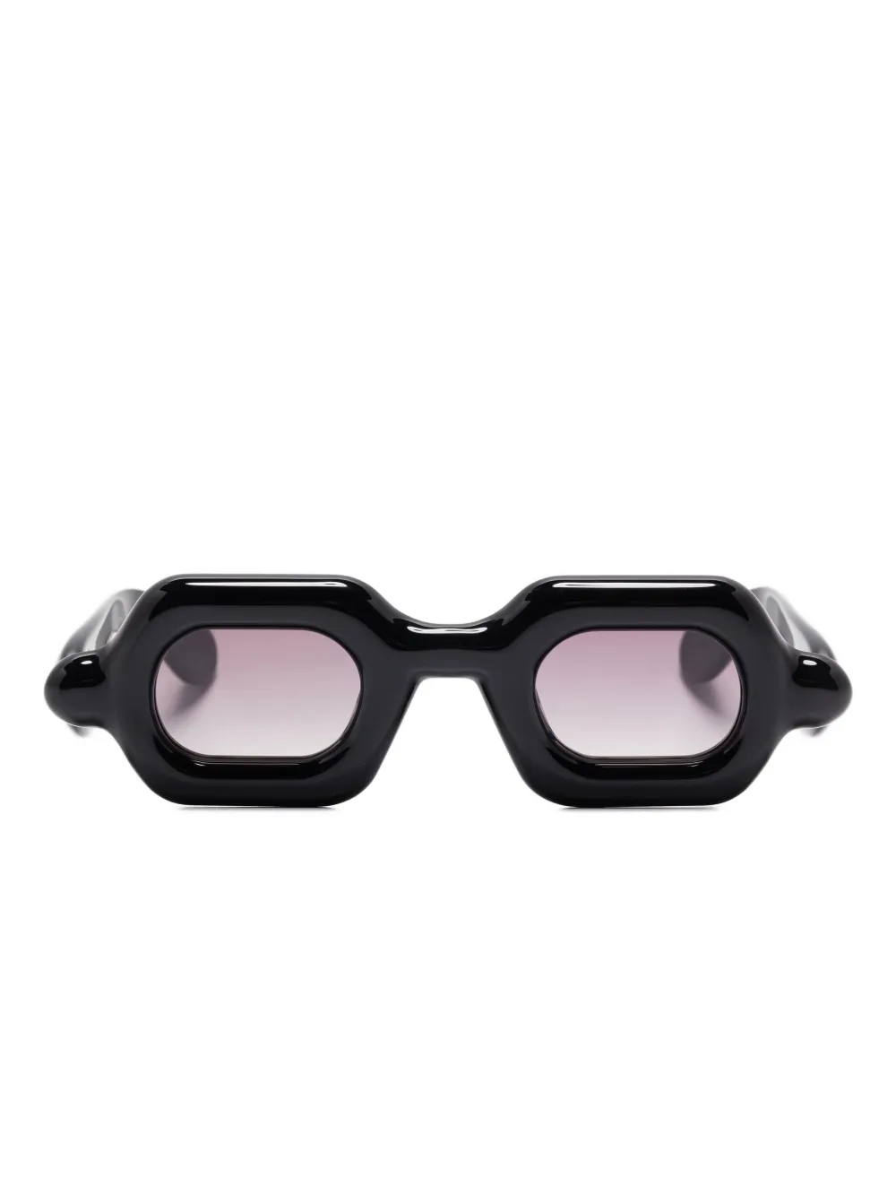 Paloceras geometric-frame sunglasses - Nero