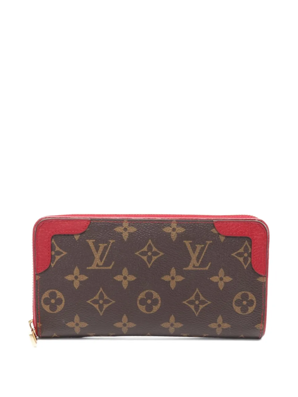 Louis Vuitton Pre-Owned 2018 Retiro zipper wallet - Marrone