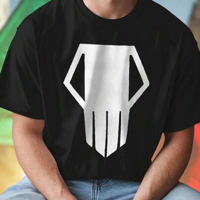 T shirt uomo astratto bianco geometrico calamaro logo cotone casual moda estiva comfort regalo elegante novitÃ   sconto fashion must have stile unico 