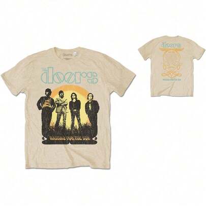 The Doors | Official Band T-Shirt | 1968 Tour (Back Print) - 24-Hour Fast Shipping!