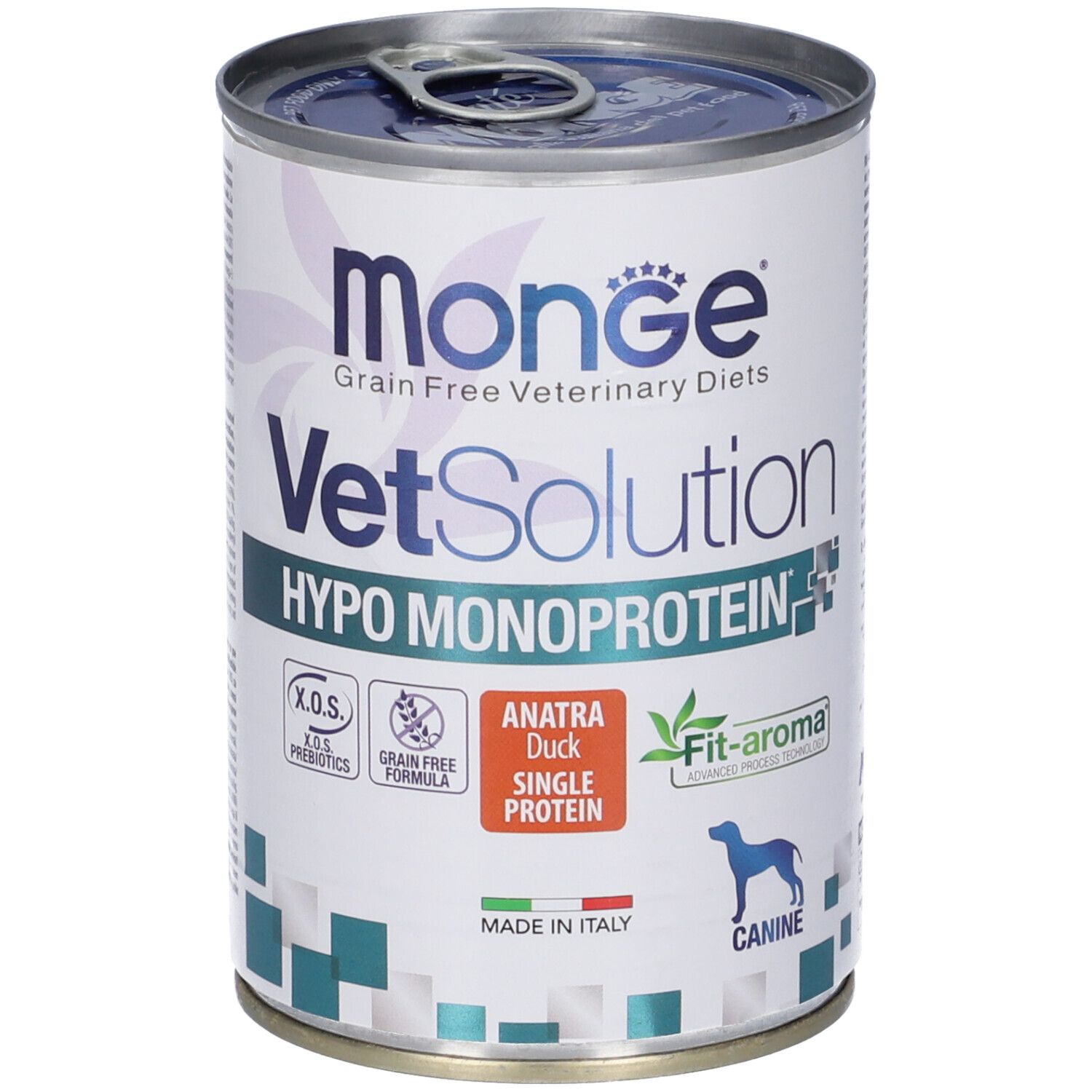 Monge Vetsolution Hypo Monoprotein Anatra Cani 400 g Mangime