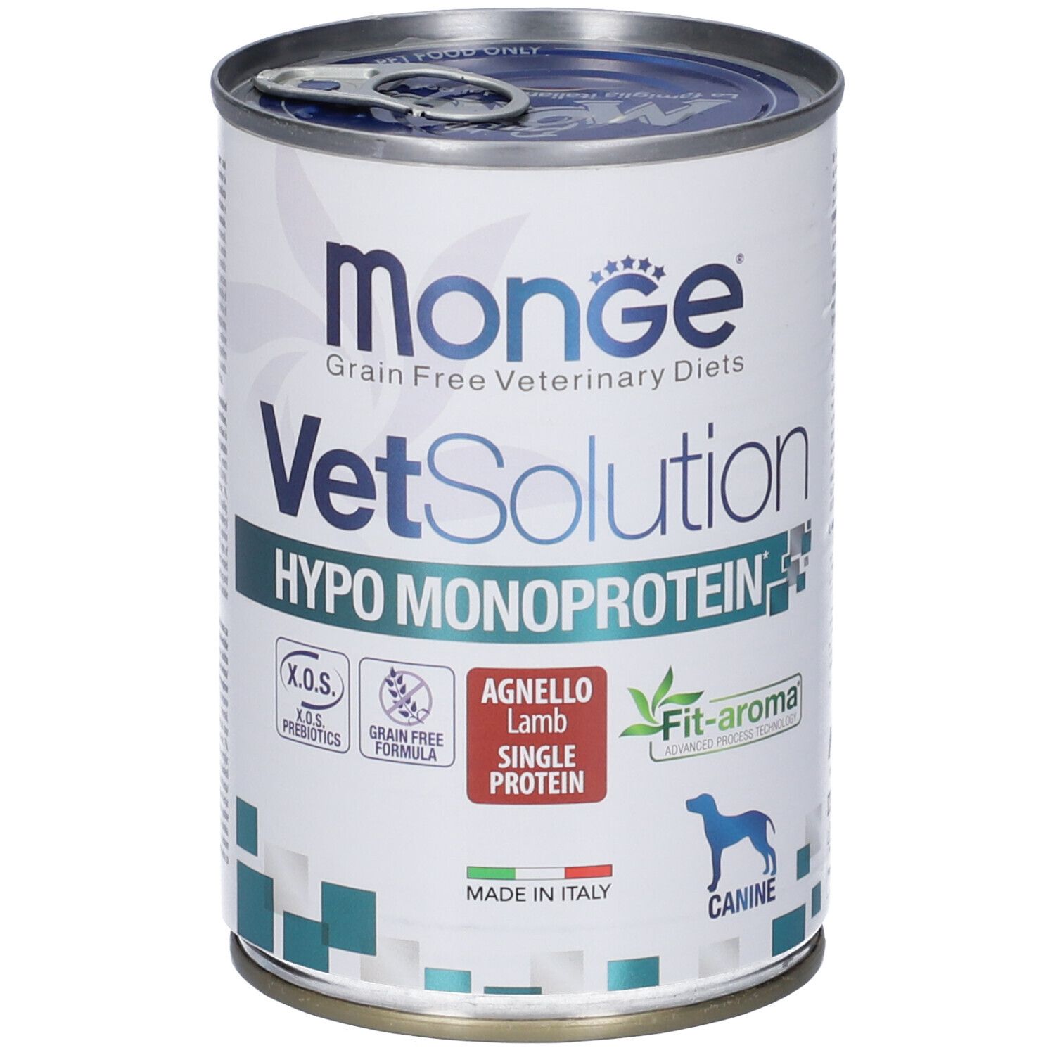 Monge Vetsolution Hypo Monoprotein Agnello Cani 400 g Mangime