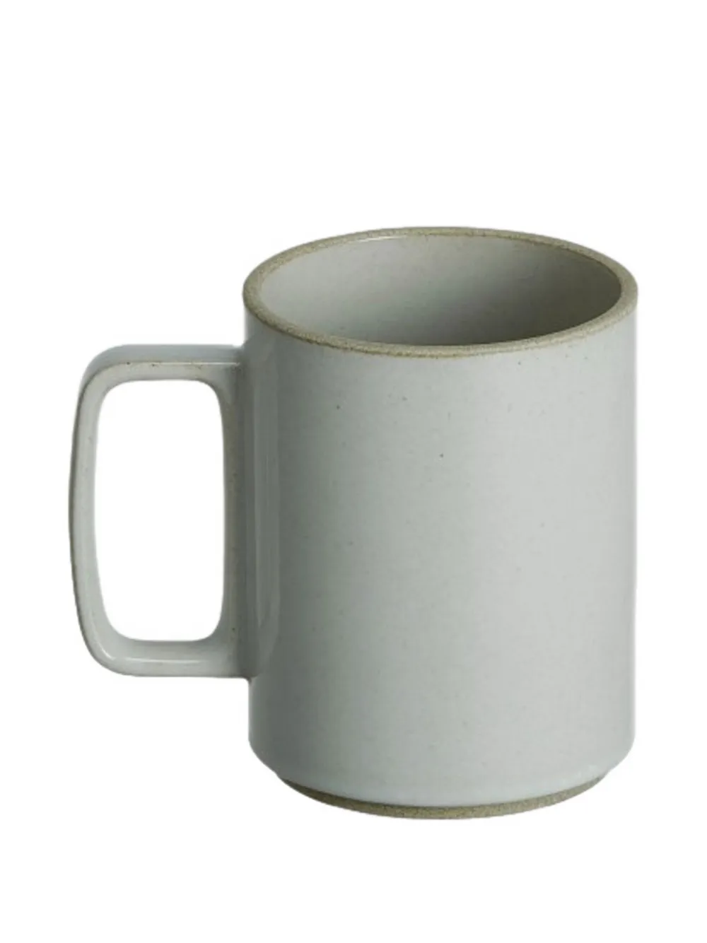 Hasami Porcelain side-handle porcelain mug - Grigio
