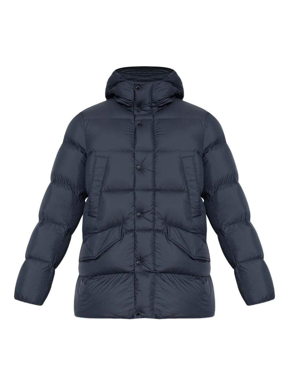 Woolrich hooded puffer jacket - Blu