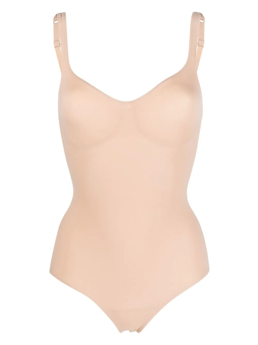 Wolford Body Mat de Luxe con ferretto - Toni neutri