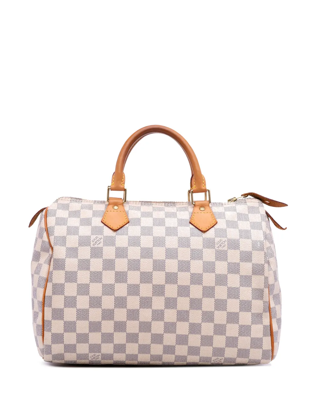 Louis Vuitton Pre-Owned 2009 Damier Azur Speedy 30 boston bag - Bianco