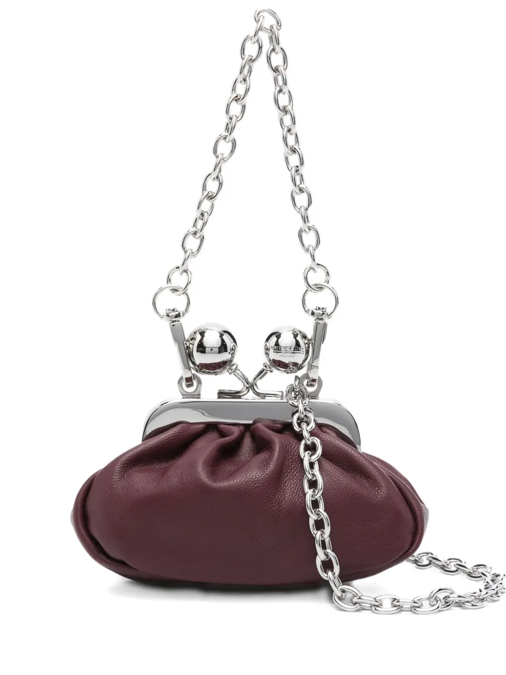Weekend Max Mara chain-embellished mini bag - Rosso