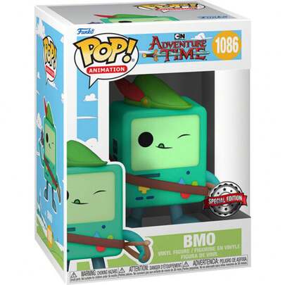 ADVENTURE TIME BMO EXCLUSIVE POP FIGURE - Funko Pop da collezione in edizione limitata - Funko Pop Design dettagliato e realistico - Funko Pop Ideale