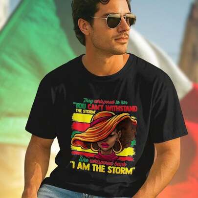 Storm Whisper Maglietta Uomo Moda Estate Cotone Traspirante Comfort T Shirt Casual Regalo Elegante Novità Sconto Esclusivo Offerta Speciale Acquisto I