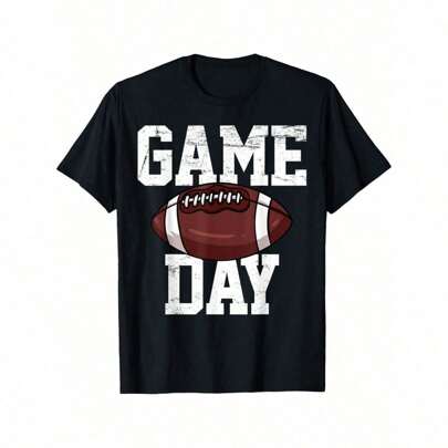 Football Player Vintage T-Shirt,Loose-Fit Unisex Style T-Shirts,Cotton Graphic T-Shirt,Unisex Crewneck T-Shirts | Classic & Timeless