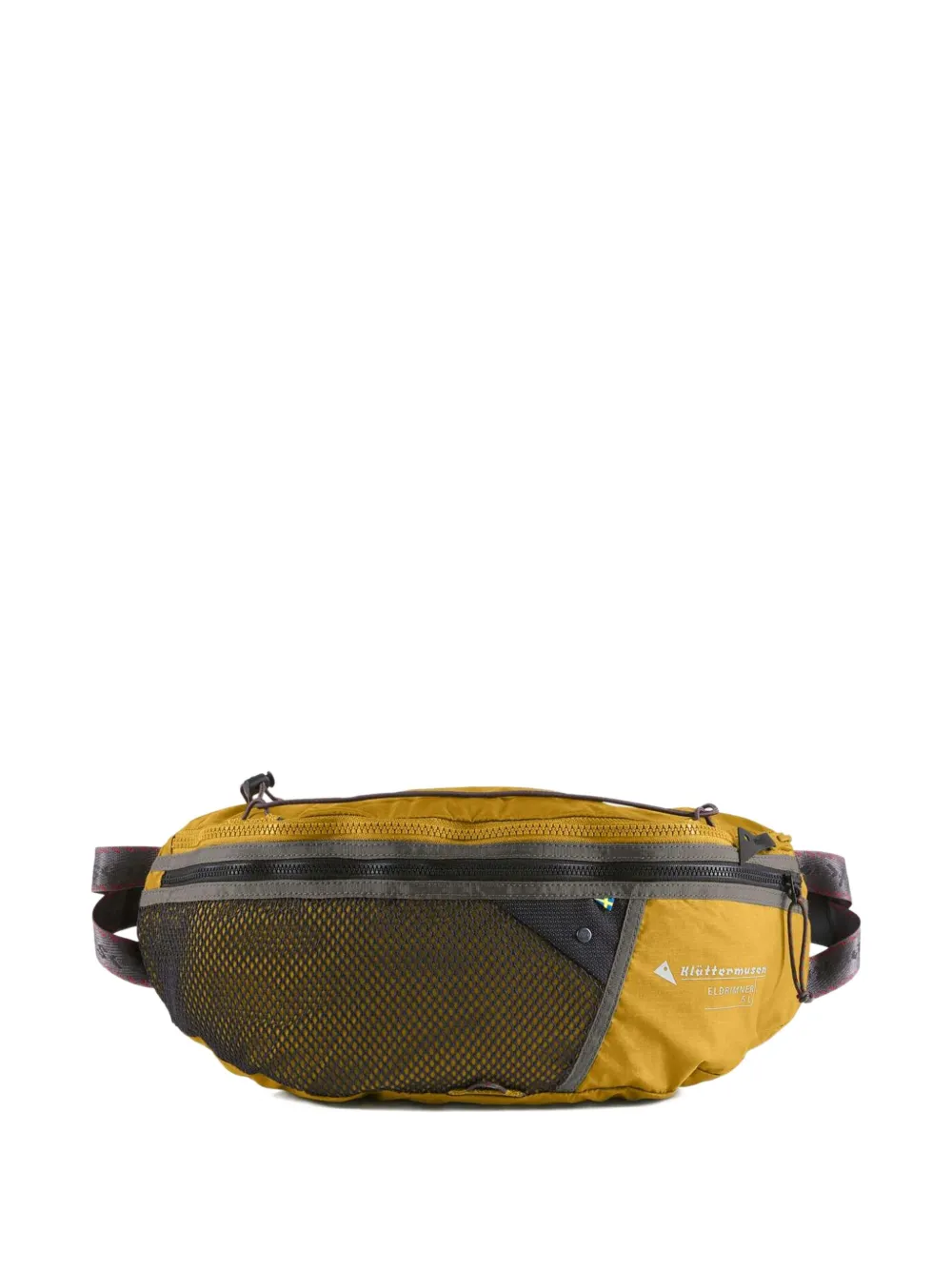 Klättermusen mesh external-pocket backpack - Giallo