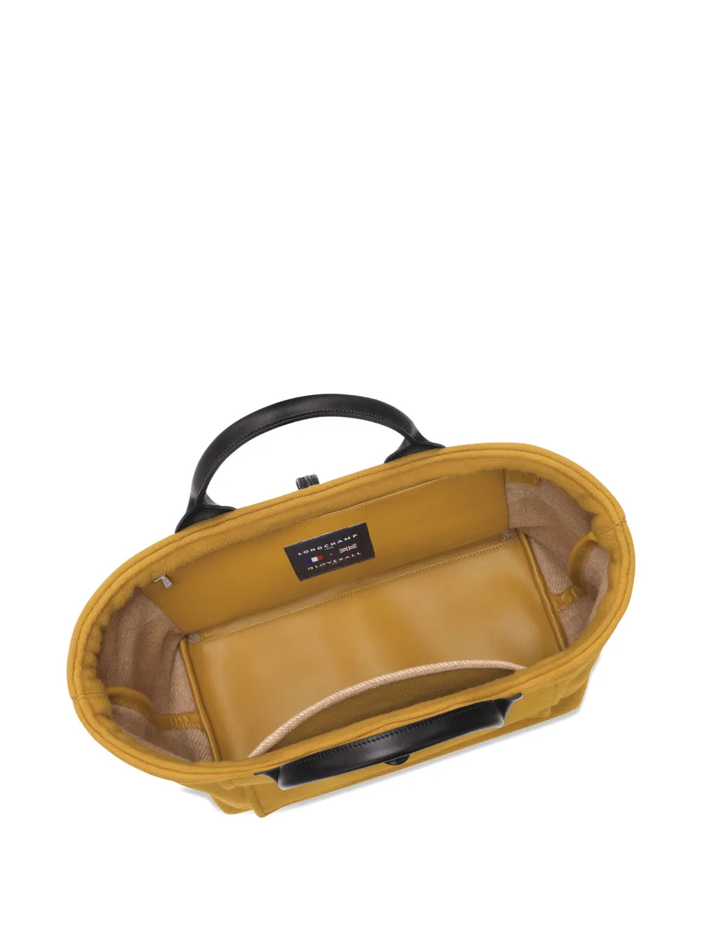 Longchamp Le Roseau L tote bag - Giallo