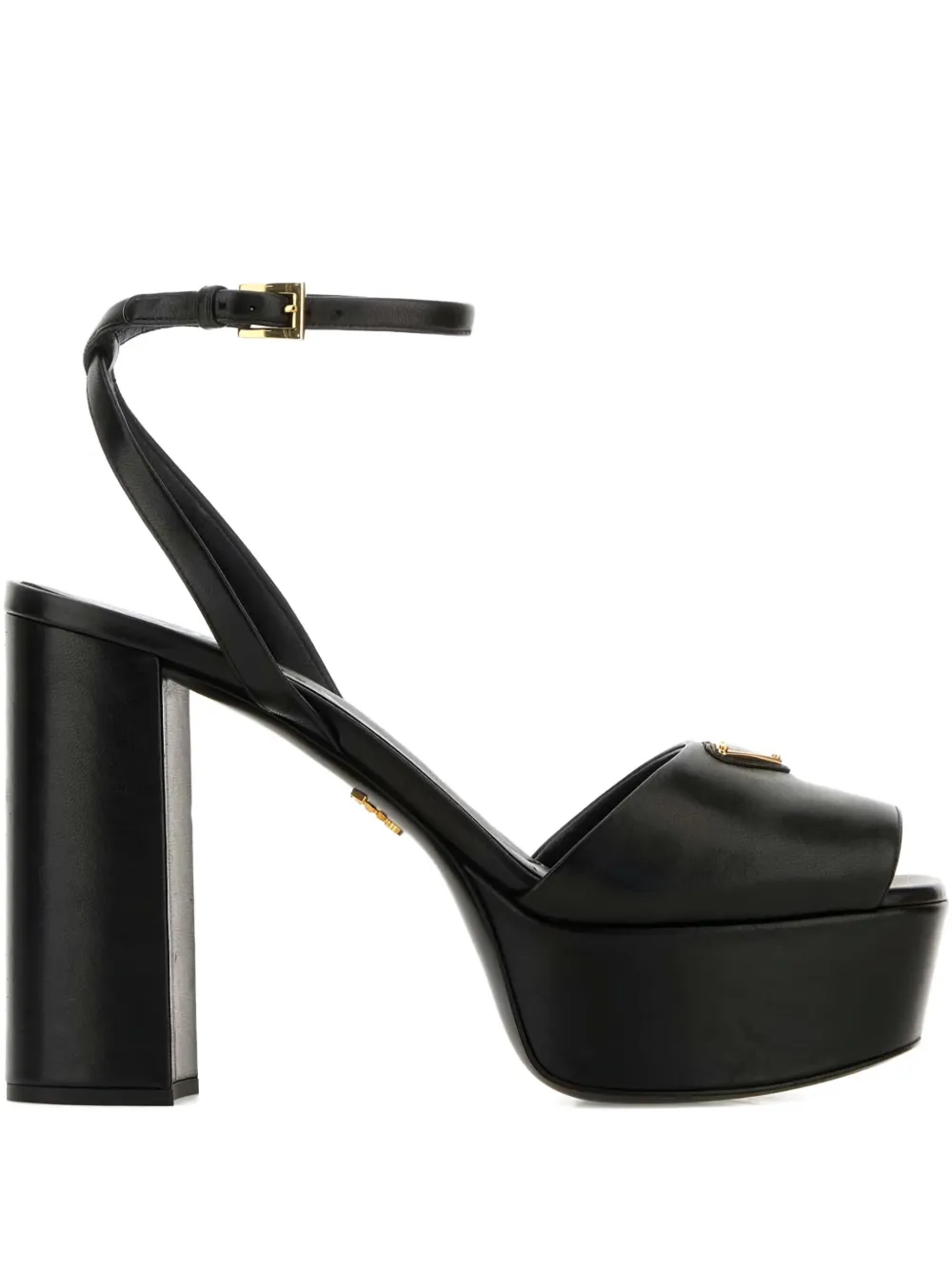 Prada 110mm ankle-strap platform-heel sandals - Nero