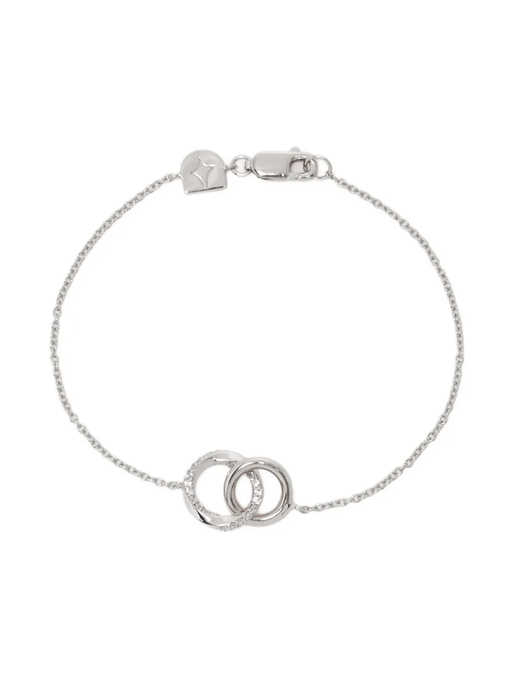 Astrid & Miyu Orbit Crystal bracelet - Argento