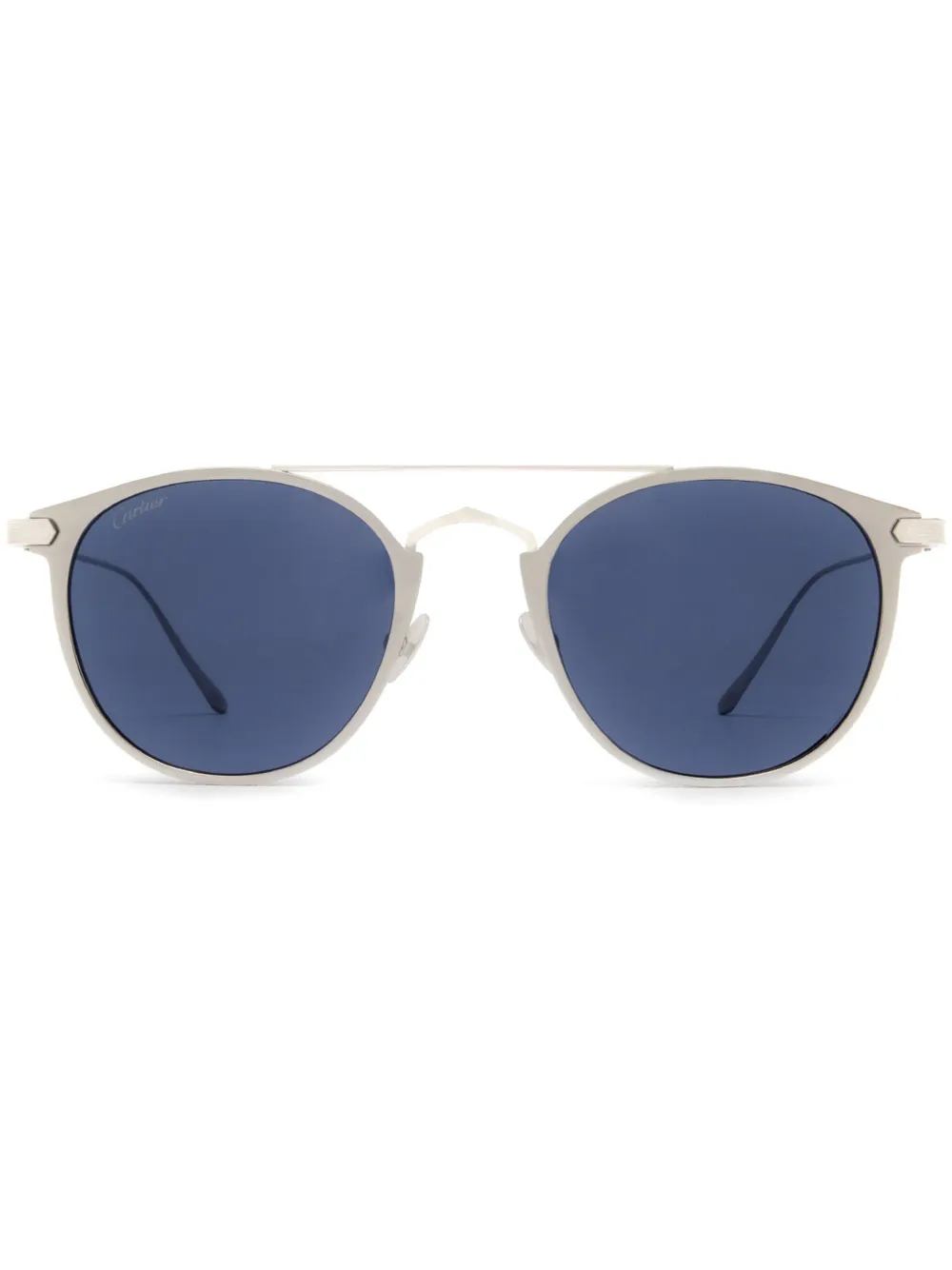 Cartier Eyewear Occhiali da sole 'C Décor' - Effetto metallizzato