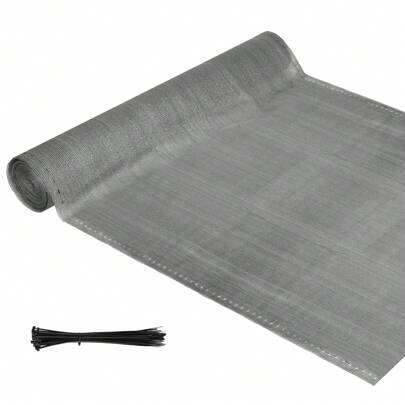 Schermo per la privacy 1x10/20/25m, 1,2x10/20/25m, 1,5x10/20/25m, 1,8x10/20/25m, rete ombreggiante HDPE 150 g/m², tessuto frangivento, rete ombreggian