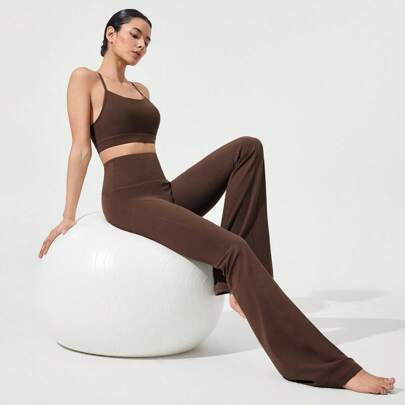35" FeFFitTM Go Groove Ultra Longareare L Lings Low Impact Yoga Ps Studio Daily Casual Wear