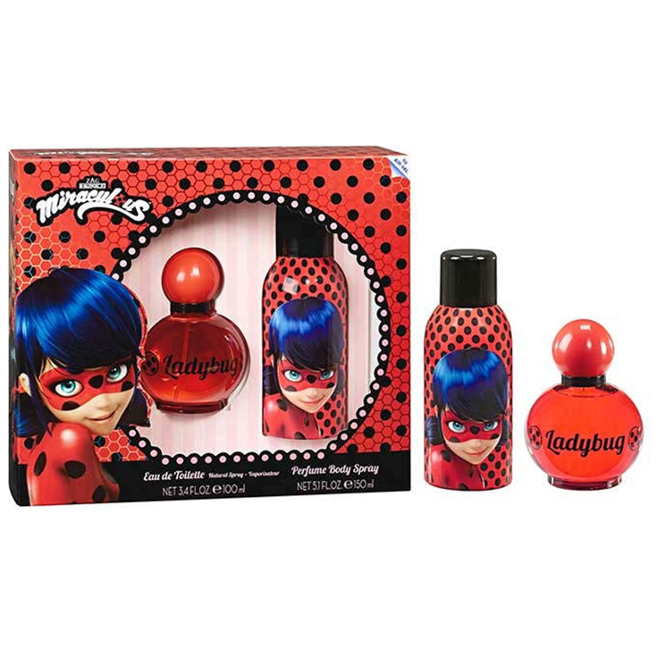 Cartoon Ladybug EdT Vapo 100ml + Perfume Body Spray 150ml Set 2 Parti 2018