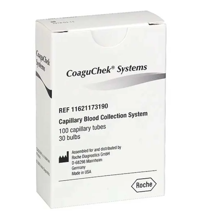 Coaguchek Pro Capillari Roche 100 Pezzi