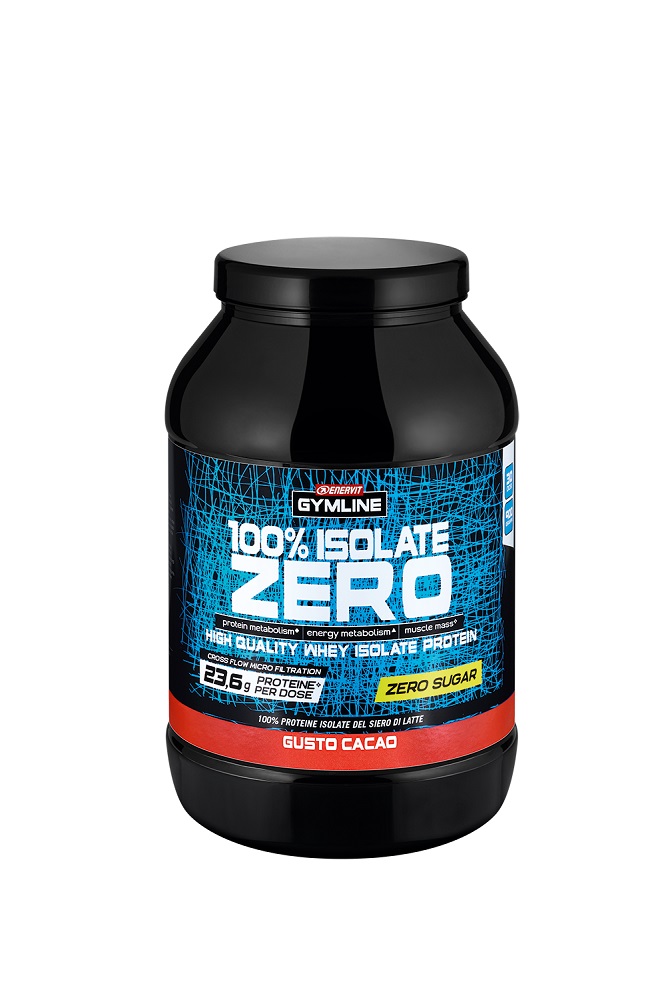 Gymline 100% Whey Isolate Protein Cacao Enervit 900g