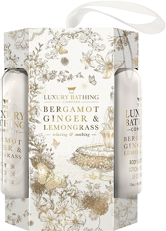 Bergamot, Ginger & Lemongrass Body Wash Grace Cole 100ml Set