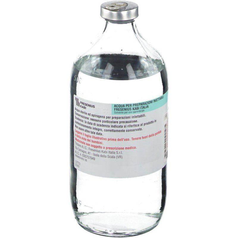 Acqua per Preparazioni Iniettabile Fresenius Kabi 500ml