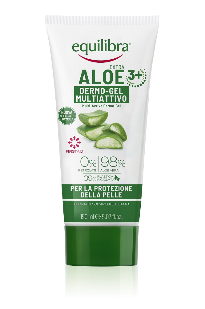 Aloe Vera Dermo-Gel Con Aloe 3+ Equilibra 150ml